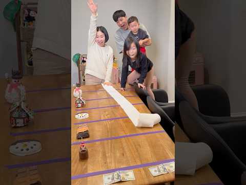 Dessert or $200 // Toilet Paper Roll Challenge