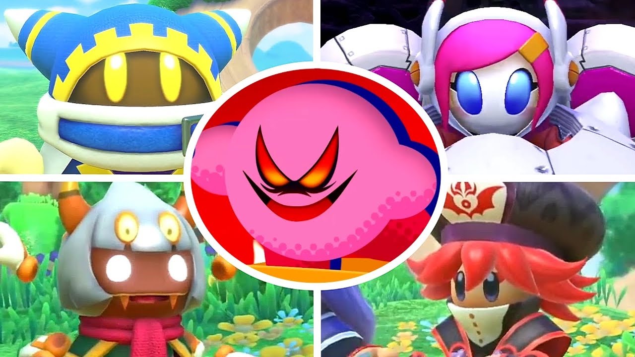 Kirby Star Allies - All Characters Trailers (Wave 1-3) | AudioMania.lt