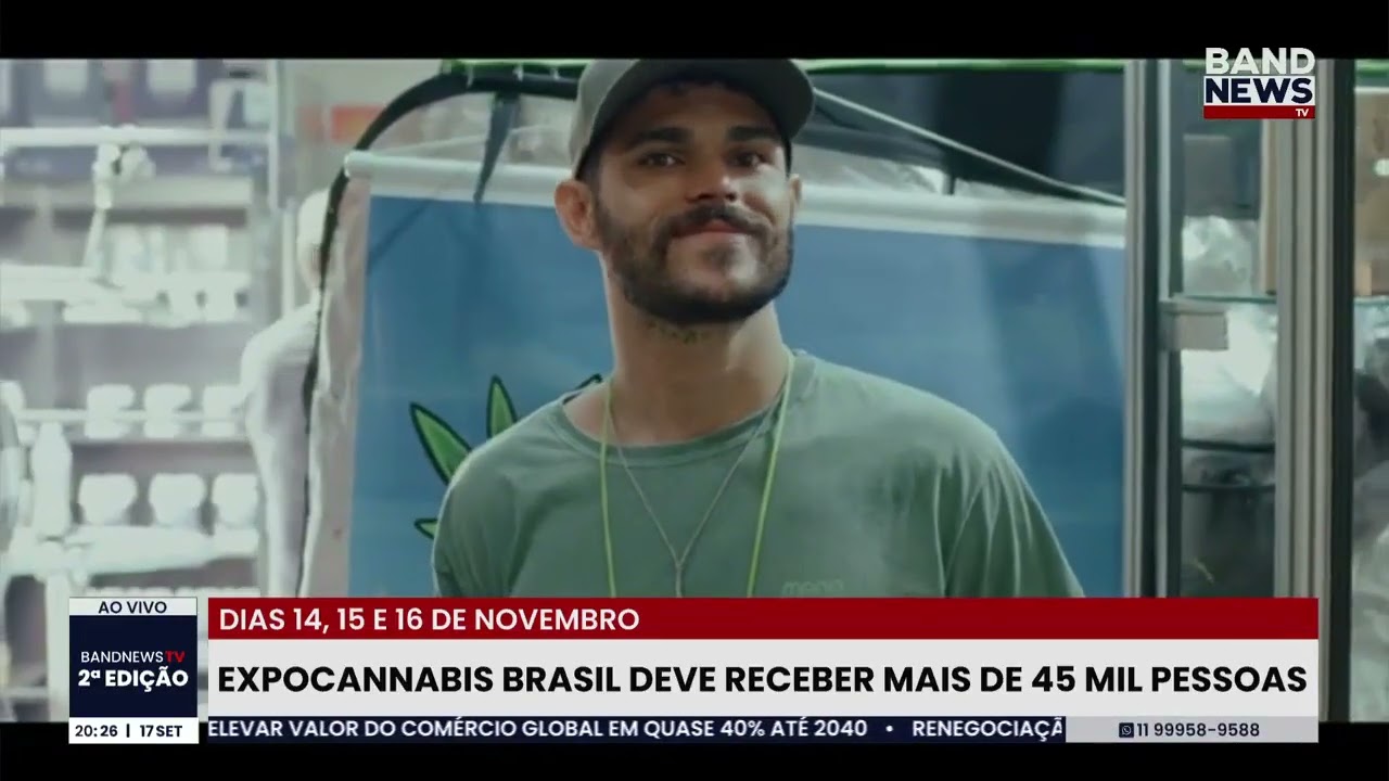 Expocannabis Brasil deve receber mais de 45 mil pessoas | BandNews TV