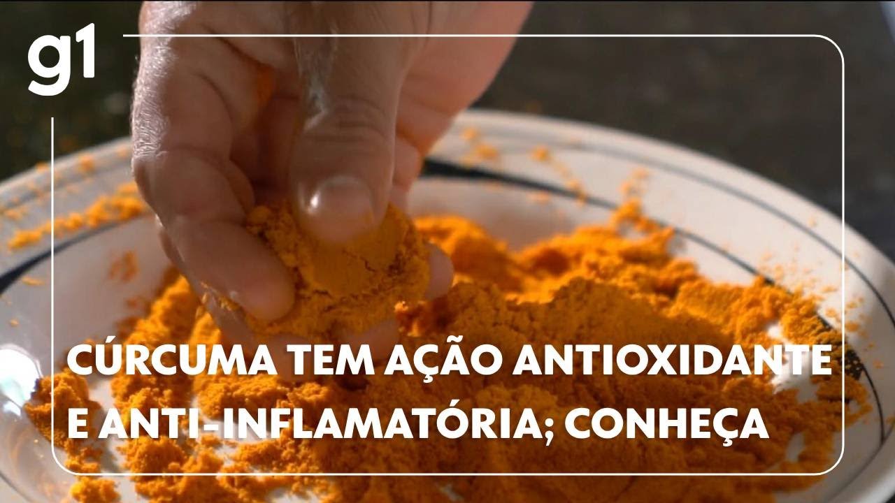 Cúrcuma tem ação anti-inflamatória e antioxidante; saiba como utilizar na comida #g1 #bemestar