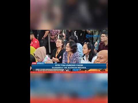 Penampakan Istri Tom Lembong Franciska Wihardja saat Dengar Keterangan Suami di Sidang Praperadilan