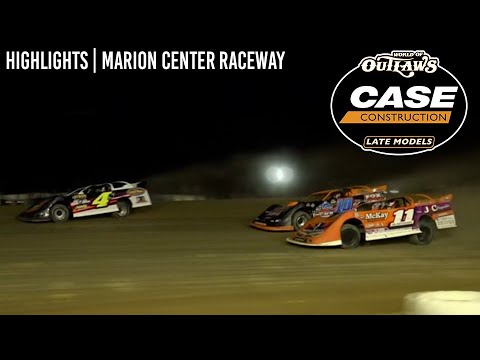 World of Outlaws CASE Late Models | Marion Center Raceway | May 19, 2023 | HIGHLIGHTS - dirt track racing video image