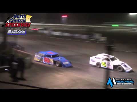 North Central Speedway IMCA Modified A-Main (5/7/22) - dirt track racing video image