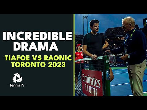 ASTONISHING Drama In Tiafoe vs Raonic Over Unusual Rule | Toronto 2023