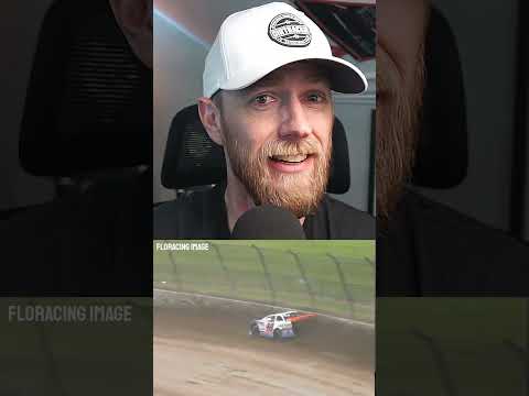 Is Jonathan Davenport's special Eldora car hurt after crash in FloRacing late model show? - dirt track racing video image