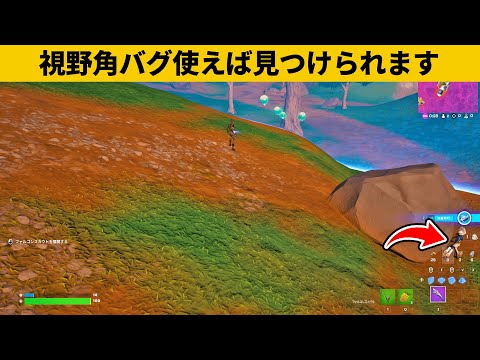 【小技集】視野角拡大チートのやり方知ってますか？チャプター４最強バグ小技裏技集！【FORTNITE/フォートナイト】