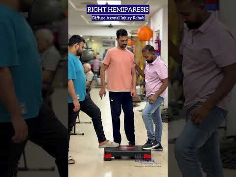 Right Hemiparesi | Diffuse Axonal Injury Rehab | Extra Care Lko 94555 55207