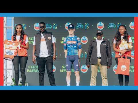 🔴TOUR DU RWANDA,DAY4:UMWANA MUTO DE CLERCQ Matthijs! YEGUKANYE ETAPE HUYE - RUSIZI