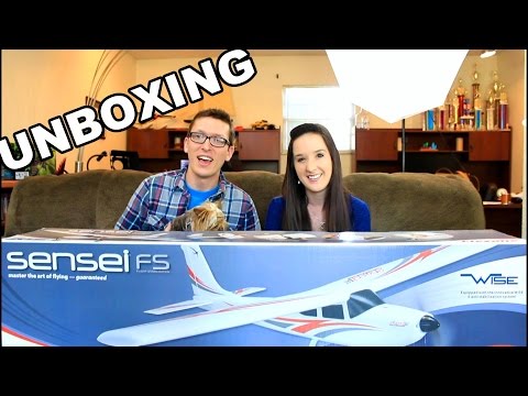 Flyzone Sensei FS First Impressions and Unboxing RTF with WISE Technology - TheRcSaylors - UCYWhRC3xtD_acDIZdr53huA