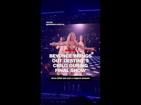 Beyoncé brings out Destiny’s Child during final show