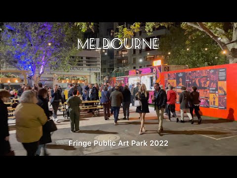 MELBOURNE FRINGE PUBLIC ART PARK EVENT 2022