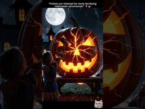 "Giant Pumpkin & Monster Wasp 4K Halloween Nightmare – Terrifying Cinematic Horror!"