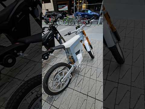 Testing My NEW Electric Motorcycles #shorts #electric #ebike #bikelife #cake #ebike