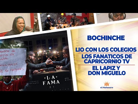 El Bochinche - Los Fanaticos de Capricornio Tv -  El Lapiz y Don Miguelo - Lío con los Colegios