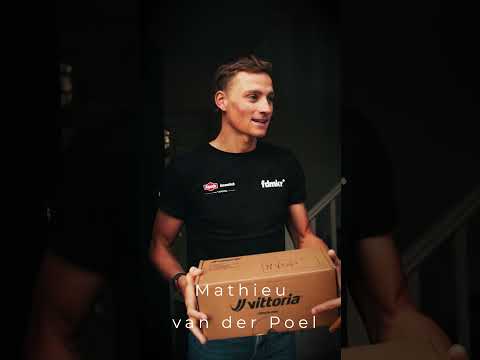 Vittoria Corsa PRO Gold Mathieu Van der Poel unboxing