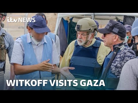Trump envoy visits Gaza aid sites as starvation worsens | ITV News