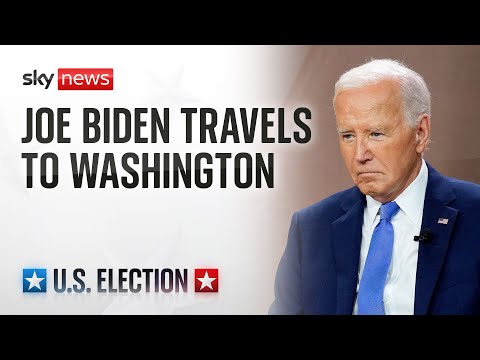 Watch live: Joe Biden departs Delaware ahead of White House speech