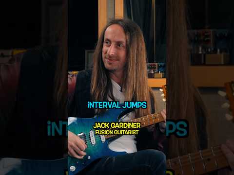 Jack Gardiner on using interval jumps #guitar #guitarist #shorts