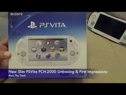 New Slim PSVita PCH-2000 Unboxing & First Impressions - UCbFOdwZujd9QCqNwiGrc8nQ
