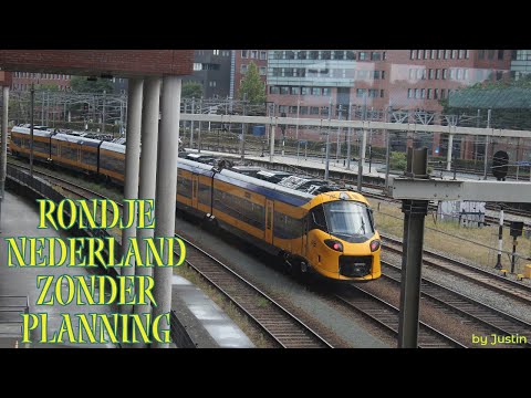 rondje Nederland zonder planning | #treinleven
