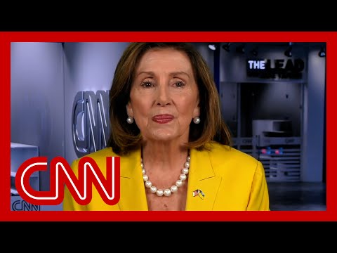 Hear Nancy Pelosi’s message to Republicans following Trump’s indictment