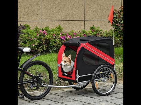 พ่วงหลังจักรยาน Honlone Travel Camping Pet Dog Luggage Carry Transport