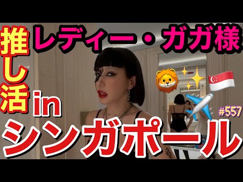 弾丸シンガポールへレディーガガ様の推し活しに向かったけどはじめてのシンガポールでテンションぶち上がりすぎてマリーナベイサンズ泊まったのに外観そんなみてなくてただの高層階ホテルに泊まった感じになってて草