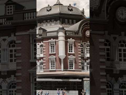 【ジオラマ】東京駅を作るMaking Tokyo Station Diorama #miniature #diorama #diy