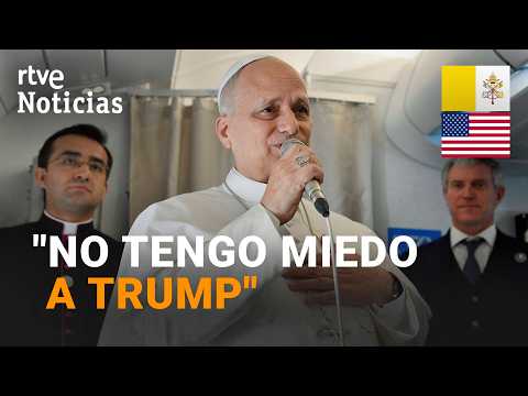 LEÓN XIV RESPONDE a los ATAQUES DE TRUMP en REDES SOCIALES | RTVE NOTICIAS