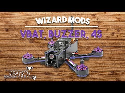 Eachine Wizard x220 - Setup for 4S - Buzzer - VBAT - How to Customize - UCf_qcnFVTGkC54qYmuLdUKA