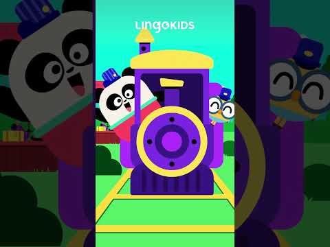 Hop on the train 🚂 and LEARN PHONICS with the “Stop & Go” Song 🎶 @Lingokids #songsforkids #forkids