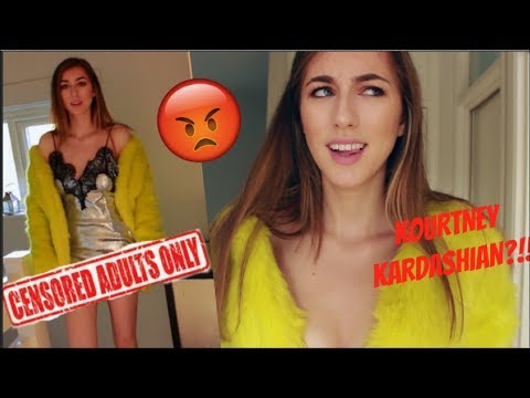 I TRIED THE KOURTNEY KARDASHIAN COLLECTION?! TRY ON HAUL...