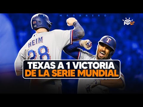 Texas a 1 Victoria de la Serie Mundial - Las Deportivas con Yancen Pujols