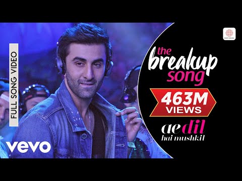 The Breakup Song - Ae Dil Hai Mushkil | Ranbir | Anushka | Pritam | Arijit - UC3MLnJtqc_phABBriLRhtgQ