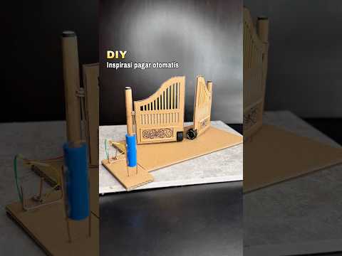 diy membuat ide kreatif dari kardus dan dinamo gearbox #creative #inspiration #ideas