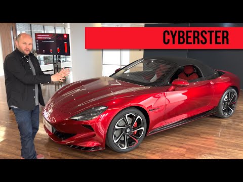 MG Cyberster revealed | First look at MG's first EV roadster!