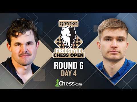 Grenke Freestyle Chess Open 2026: Magnus vs. Sarana & Ian vs. MVL Headline!! Rd 6