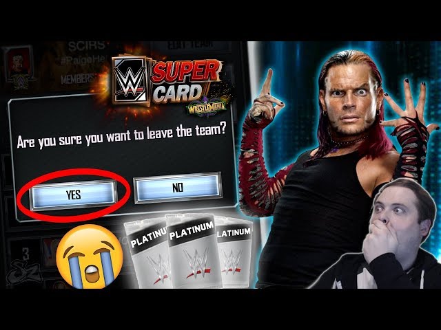 How To Leave A Team In Wwe Supercard?