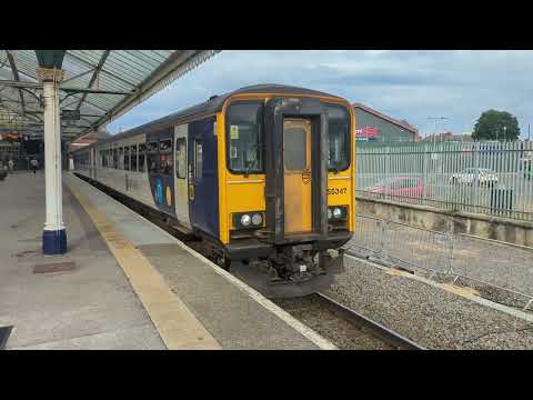 155347 departing Bridlington (26/07/24)