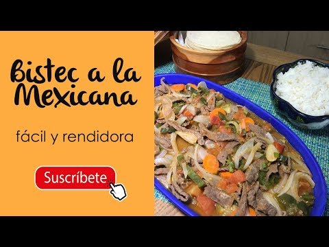 Bistec a la Mexicana Rendidor  | Cocina de Addy - UC-sOsYySa0l_u0EqJlxMuGA