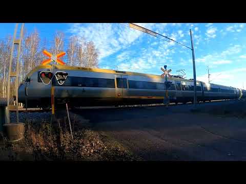 Diverse tåg i Hynboholm