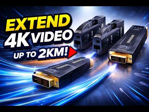 Extend 4K Video Up to 2KM 🔥 | RGBlink Fiber Extenders (MSP314-2, MSP314-4, MSP318-4)