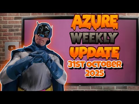 Azure Update - 31st October 2025