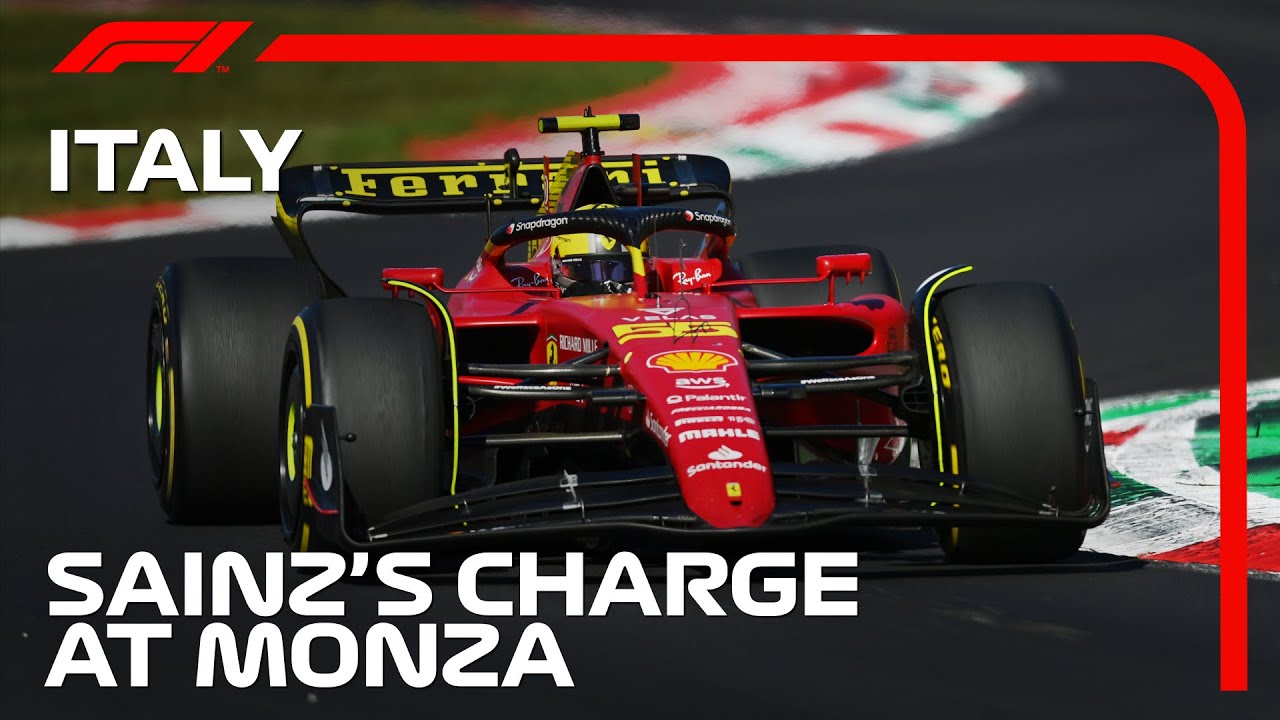 Carlos Sainz’s Charge Through The Field In Monza | Italian Grand Prix