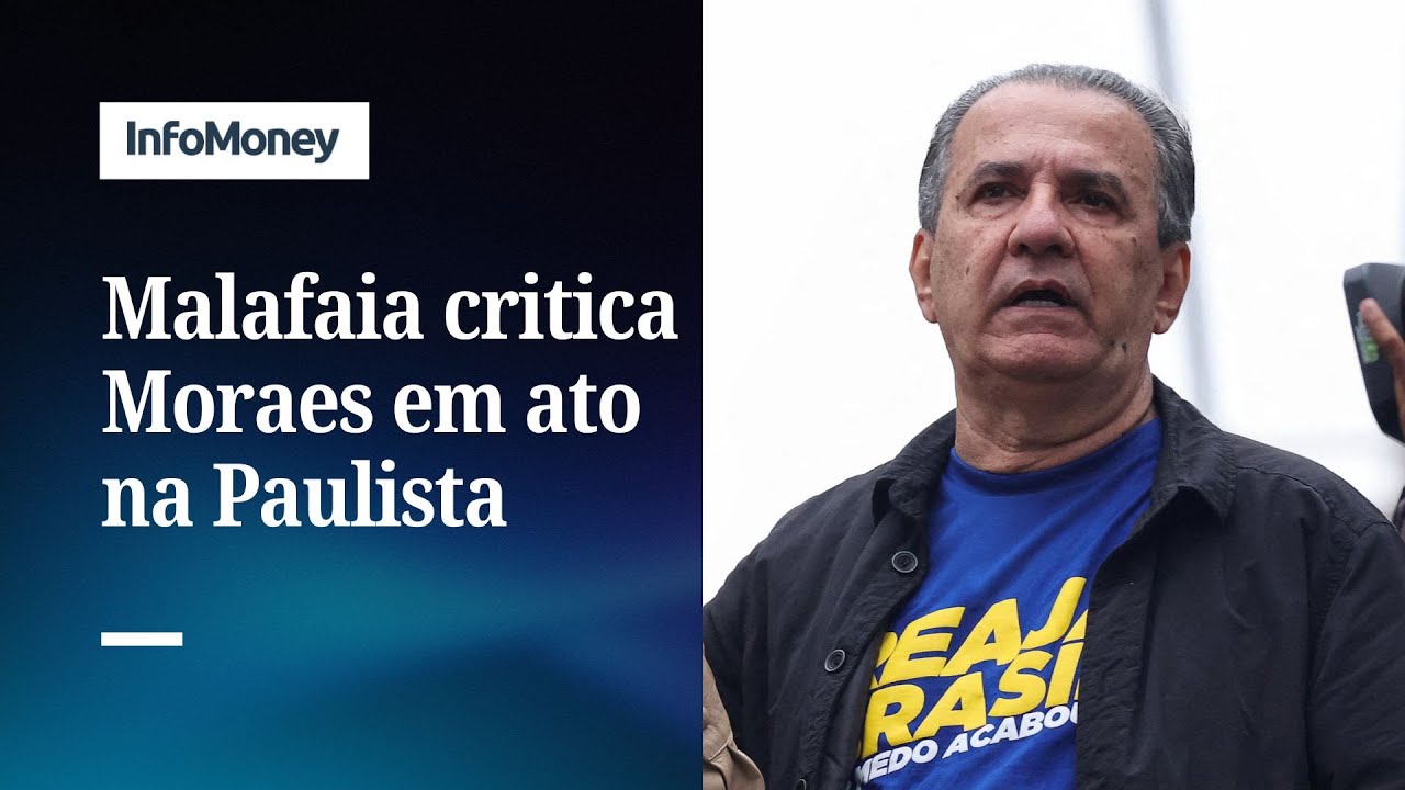 Malafaia acusa Moraes de perseguição durante ato na Paulista | InfoMoney News
