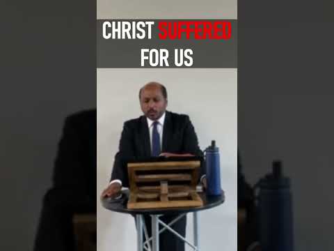 Christ Suffered For Us - Pastor Romesh Prakashpalan Sermon #shorts #christianshorts #JesusChrist