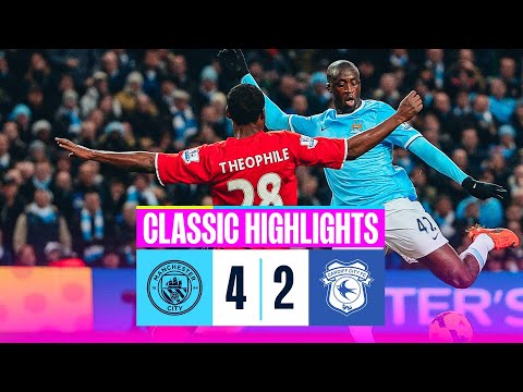Agüero with a brace from the bench! | Man City 4-2 Cardiff City | Classic Highlights