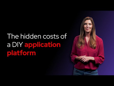 The hidden costs of a DIY application platform