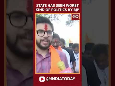 'Breaking parties, breaking families: State has seen the worst kind of politics by the BJP': Aaditya