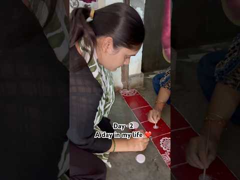 Day 2 of 30 days challenge (Diwali k tyari ❤️)#jyotibisht #ytshorts #challenge #minivlog #viral